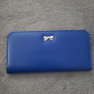Blue Fashion Wallet - New Never Used